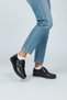 Genuine Leather Full Orthopedic Comfortable Strapped Women's Mother Shoes - 2