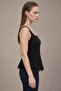 Strappy Peplum Cut Women's Bluz - 2
