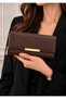 Dazzling Women's 4-Piece Luxury Bag Set |   Stylish, Shiny, and Soft Leather Look |   Multi-Compartment Wide Shoulder Bag, Crossbody Bag, Handbag, and Wallet – 4 Styles in One Set! - 5