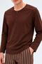 Men's Premium 100% Cotton Striped Comfortable Fit Long Sleeve Pajama Set - 2
