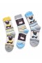 Socks Premium 3 Pairs Women's Alpaca Wool Soft Washable Norwegian Type Thermal Patterned Socks - 3