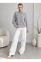 Women's Judge Collar Chinese Buttoned Wide Cut Cardigan 8763 - 2