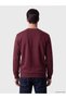Özmarka New Season Gray Crew Neck Thick Men's Sweatshirt - 4