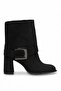 Elit Zk1005 Women's Heeled Boots Black