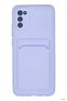 Concepta Newface Galaxy A02S Case Kelvin Silicone with Business Card Holder (133618) - Lilac
