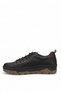 D26Ka-745 Women's Genuine Leather Casual Shoes Black - Brown - 3