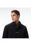Men's Black Stand Collar Sweatshirt - 4