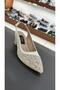 Women's Heeled Shoes with Lace and Stones Zella - 2
