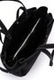 Suede Sole Women's Shoulder Bag with Makeup Bag and Side Belt Detail - 6