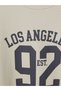 Ozmarka New Season Gray Los Angeles Printed Men's Sweatshirt - 7