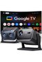 جهاز عرض ذكي صغير من BOOM يعمل بنظام Google TV مع واي فاي وبلوتوث
