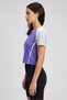 Women Sportswear Fit Short Sleeve Running T-Shirt, Purple - 3
