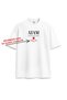Radiohead Music Group Minimal Design Printed Unisex White T-Shirt - 4