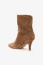 Marble Sigaro Suede Leather Women's Heeled Boots - 2