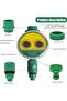 Automatic Garden Irrigation Timer, Digital & Programmable Electronic Watering Controller, Multi-Func - 4