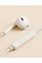 White Wired Earphones - 3