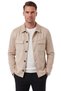 Men's Slim Fit Non-Pilling Non-Wrinkle Cream Suede Jacket – Lined Shirt Collar 2704503 - 4