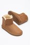 Aspen Women's Thick Sole Sheepskin Tan Suede Boots - 2