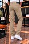 Men's Regular Fit Comfortable Cut Fabric Trousers - 3