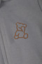 100% Cotton Baby Romper - Embroidered Baby Romper with Zippered Booties 0-9 Months - 4