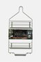 Rust Resistant 3 Tier Shower Caddy, Grey