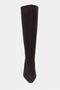 Kontes Bitter Brown Genuine Leather Pointed Toe Women's Heeled Boots - 6