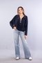 2978 shoulder epaullet bomber jacket - 5