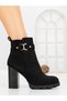 Ankle Boots - Black - Block - 5