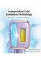 T14 Pro AI Skin-Tone Sensing Hair Removal Device | Cooling Technology | Replaceable Lamp Heads | FDA, ISO, and NILES Certified | 24-Month | Includes Specialized Bikini Lamp Heads - 2