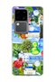 Vivo V30 5g Compatible Green Nature Desktop Printed Transparent Phone Case