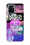 Vivo Y15S Compatible Neon Sunset Girl Printed Transparent Phone Case