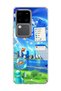 Vivo V30 5g Compatible Transparent Phone Case with Jellyfish and City Print