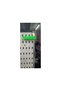2-Pack 10-Compartment Panel Compatible Universal Cable Holder – Cable Organizer and Fixing Device