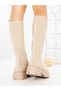 Ankle Boots - Beige - 2