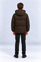 Boy's Hooded Plush Lined Quilted Winter Coat Ak 4302 - 5