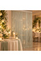 Ip Curtain Special Series Thick Chain Silver Silvery Pastel Light Green Color (100 * 300) Cornice and Rustic Use - 5