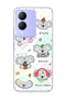 Vivo Y17S Compatible Cute Koala Printed Transparent Phone Case