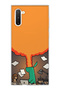 Green Dinosaur Funny Printed Transparent Phone Case Compatible with Samsung Galaxy Note 10