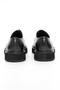 Genuine Leather Eva Sole Black Men's Classic Shoes - E4843 - 4