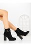Ankle Boots - Black - Block - 6