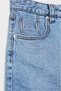 D62 denim şort etek - 8