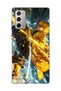 Samsung Galaxy Note 20 Compatible Anime Lightning Sword Printed Transparent Phone Case