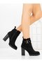 Ankle Boots - Black - Block - 2