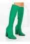 Ankle Boots - Green - Block
