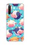 Redmi Note 8 Compatible Cute Cow Printed Transparent Phone Case