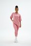 Rise Collection Women's Combed T-Shirt – Bare Pink - 5