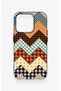 iPhone 15 Pro Compatible Colorful Knitted Pattern Silicone Case - 2