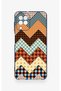 Samsung A22 Compatible Colorful Knitted Patterned Silicone Case - 2