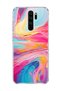 حافظة هاتف شفافة مطبوعة بتصميم رخامي سائل متوافق مع Redmi Note 8 Pro