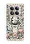 Redmi Note 15 Pro 4g / 5g Compatible Transparent Phone Case with Crab Sign Printed